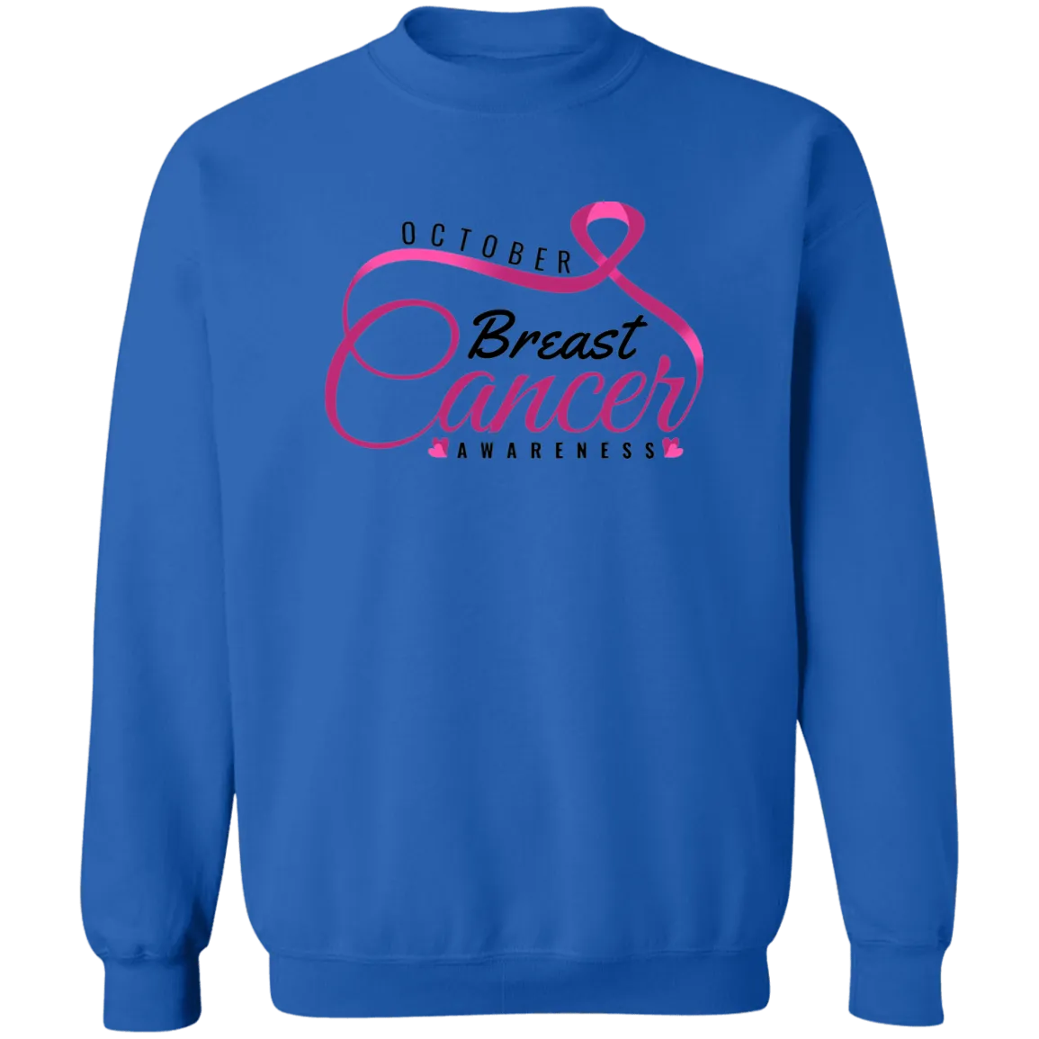 A Ribbon Unisex Crewneck Pullover Sweatshirt