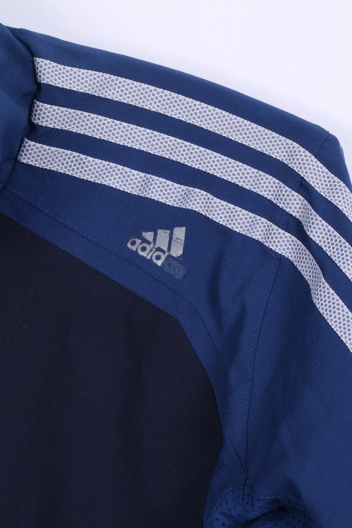 Adidas Mens 164 14 age Track Top Jacket Navy Sportswear Training Zip Up Top