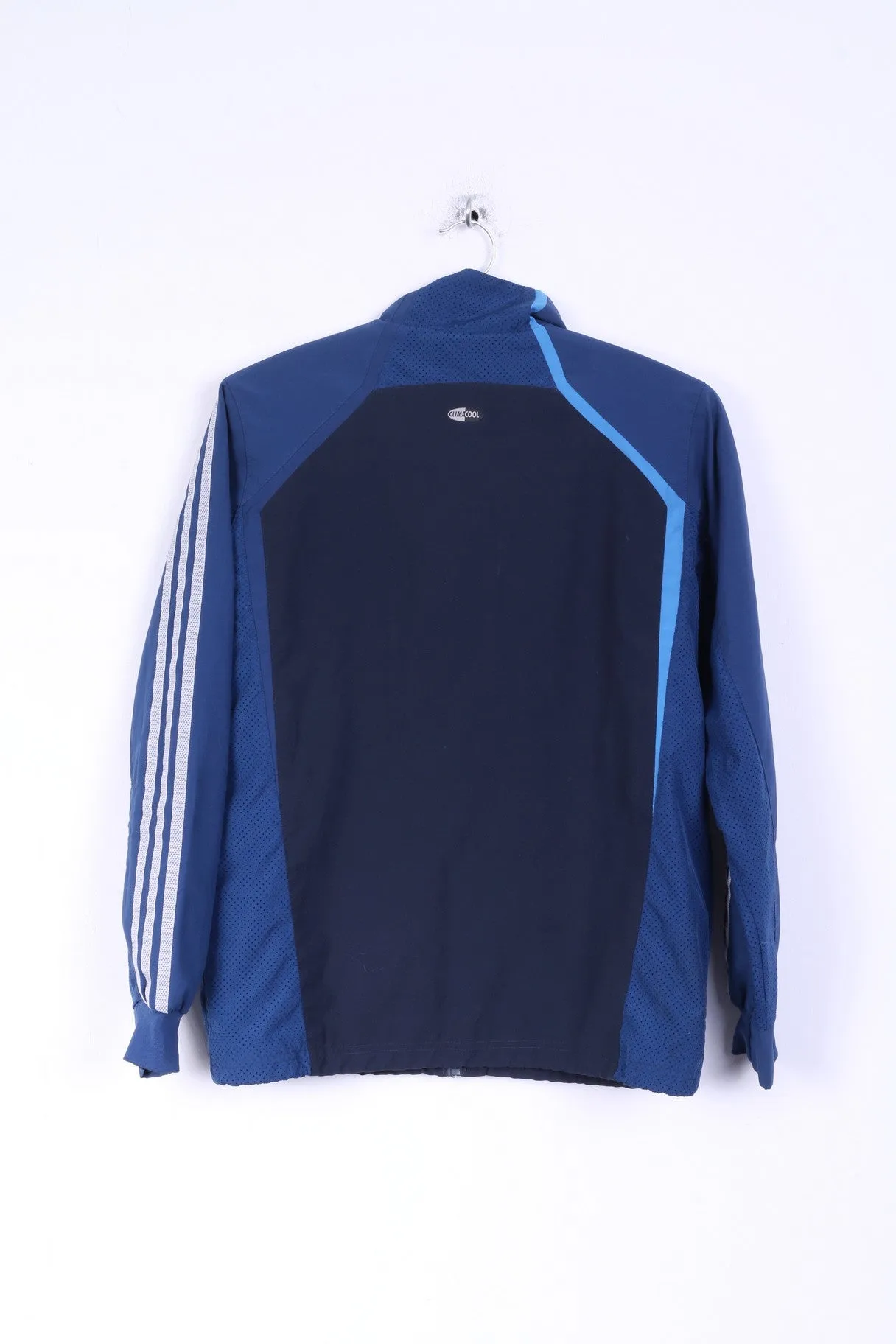 Adidas Mens 164 14 age Track Top Jacket Navy Sportswear Training Zip Up Top