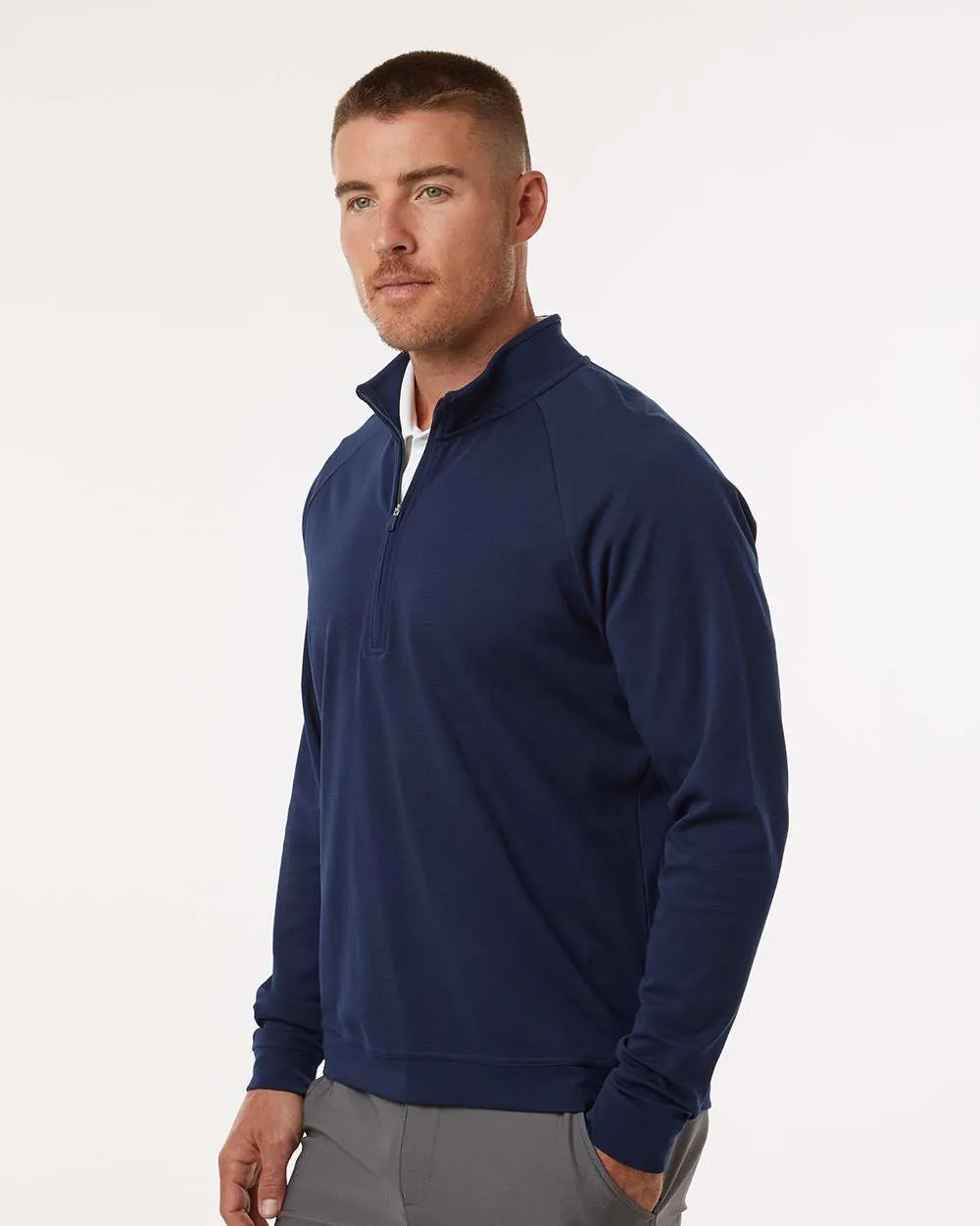 adidas - Men's Club Quarter-Zip Pullover