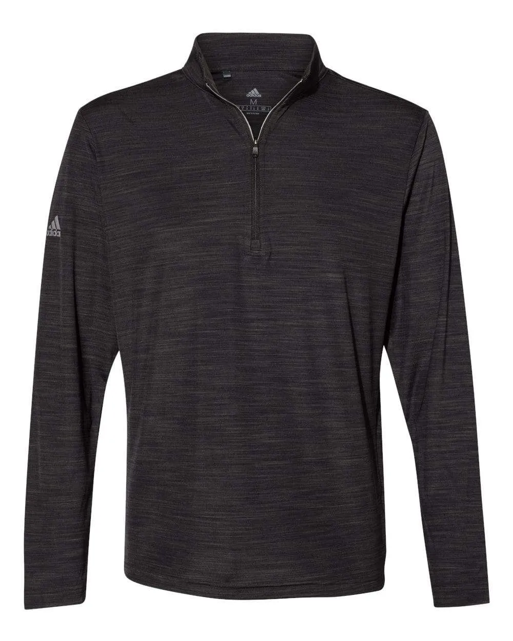 adidas - Men's Lightweight Mélange Quarter-Zip Pullover