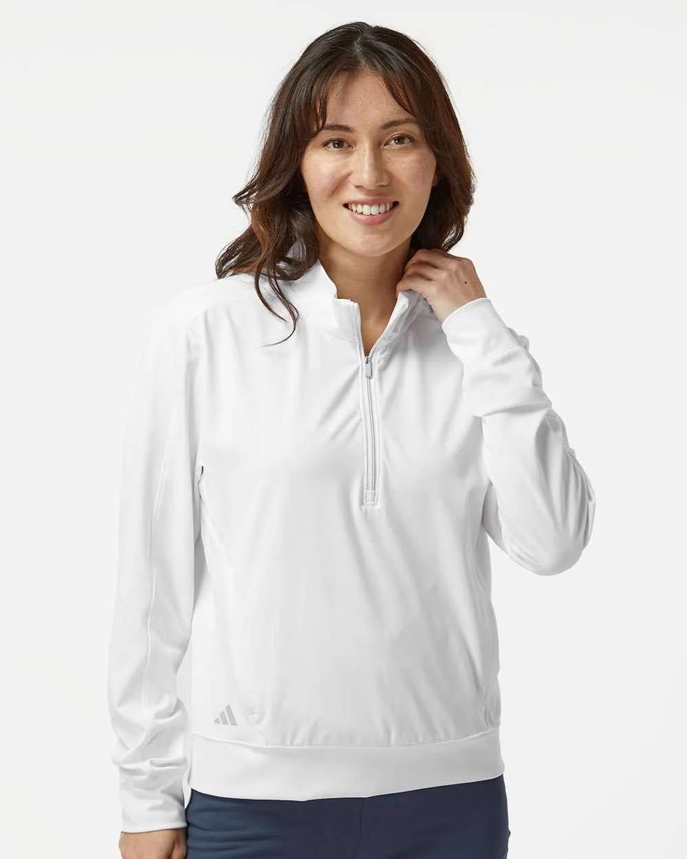 adidas - Women's Ultimate365 Textured 1/4-Zip Pullover