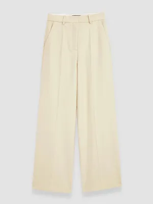 Alana wool trousers in Pale Olive