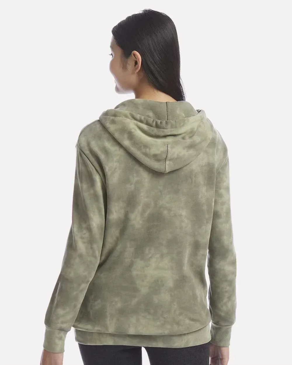 Alternative - Challenger Lightweight Eco-Washed French Terry Tie-Dye Hooded Pullover