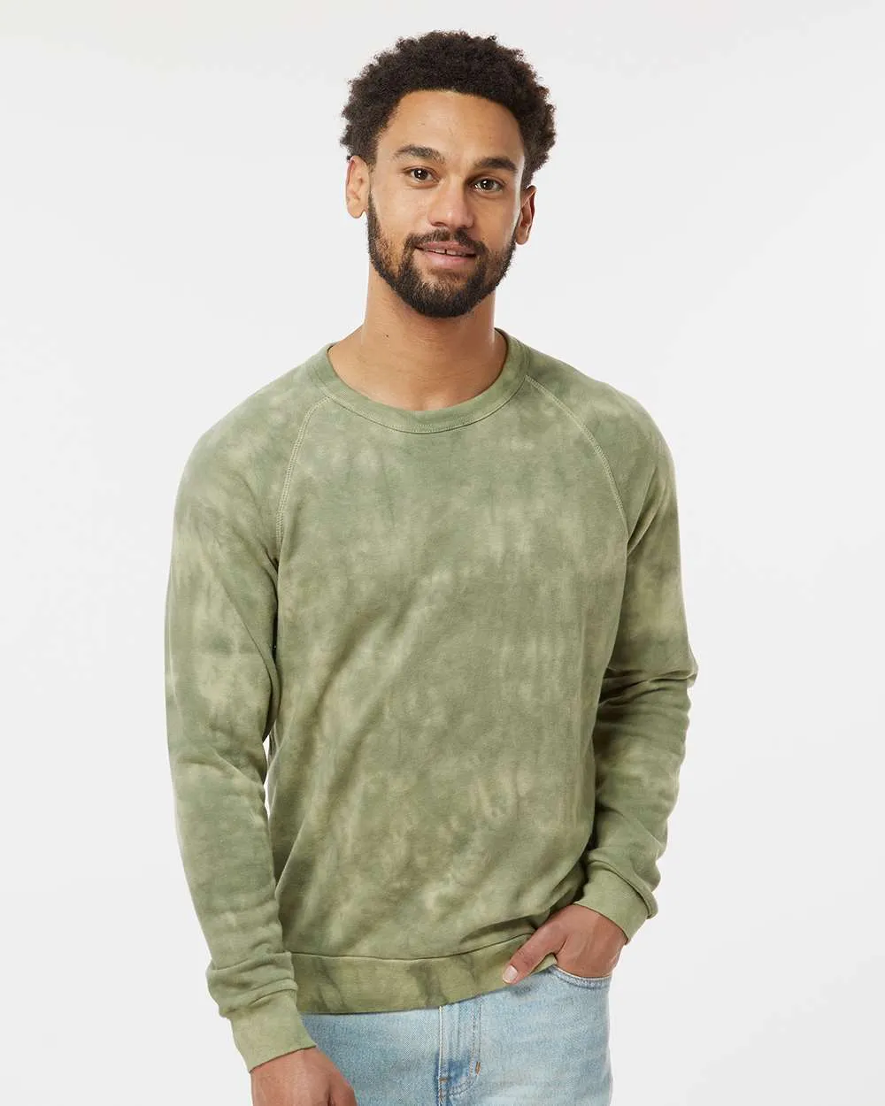 Alternative - Champ Lightweight Eco-Washed French Terry Tie-Dye Pullover