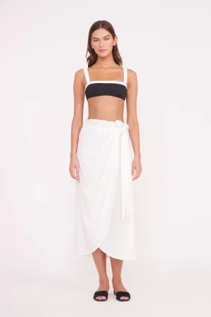 ANGELICA COVERUP SKIRT | WHITE