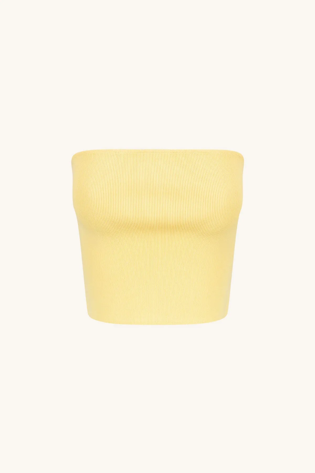 BASIC TUBE TOP - LEMON