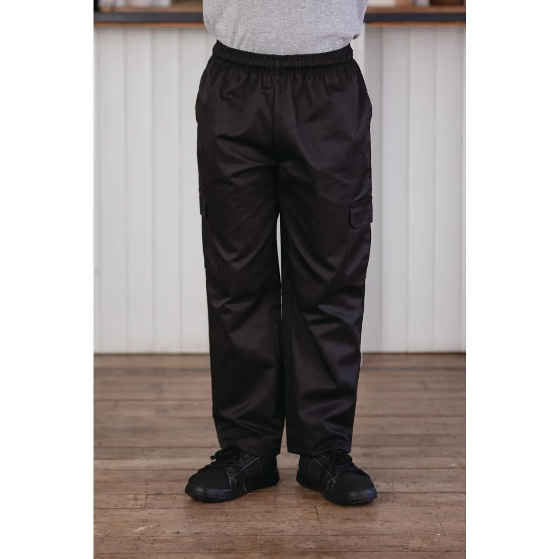 BB700-L Whites Cargo Pants L