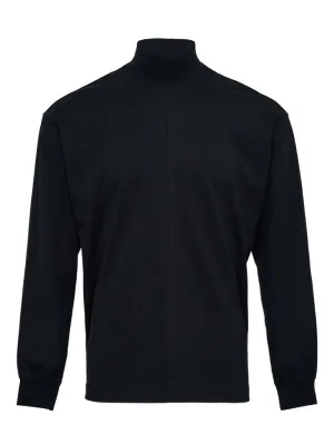 Black Turtleneck Top