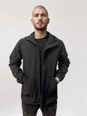 Black Vital Zip Jacket