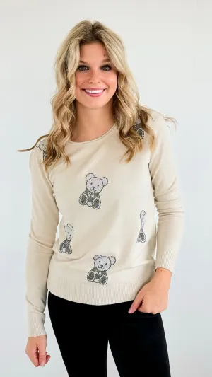 Bougie Friend Sweater- Sand Beige