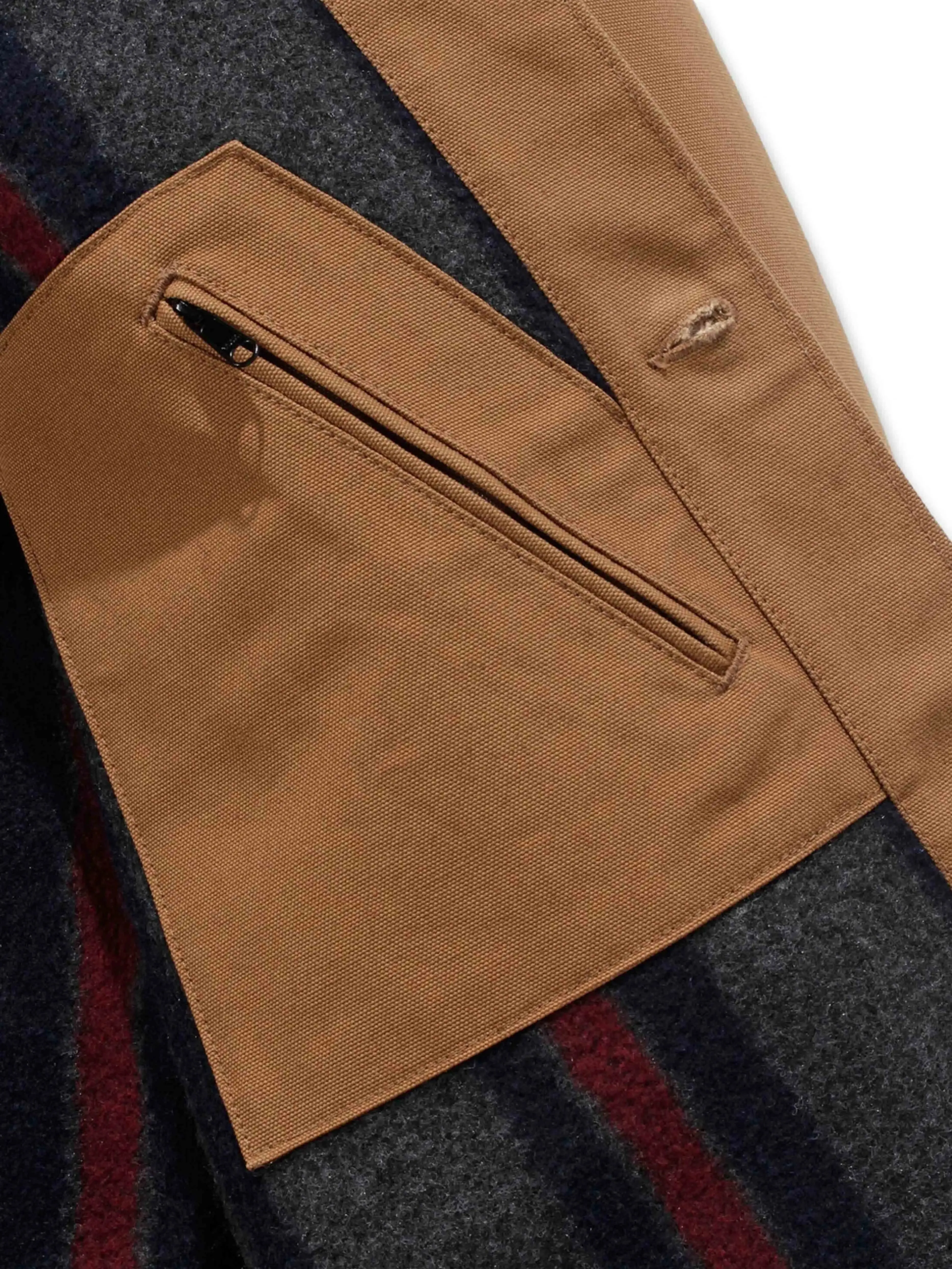 Carhartt Chore Coat Blanket Lined Brown