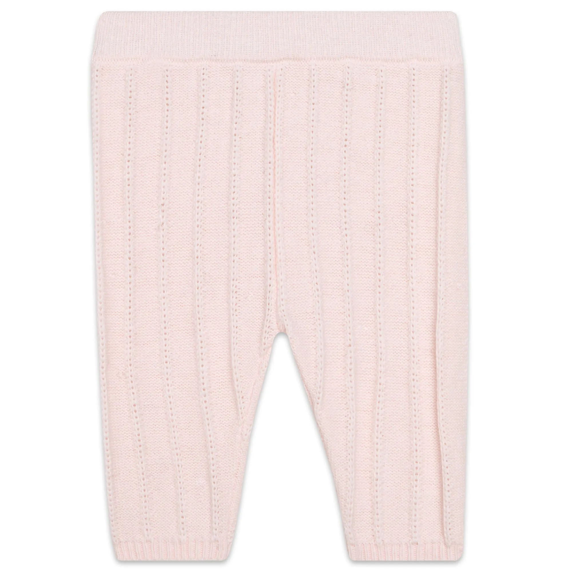 Carrement Beau Pink Knit Top and Trouser Set