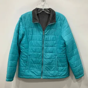 Coat Puffer & Quilted In Blue, Size: M