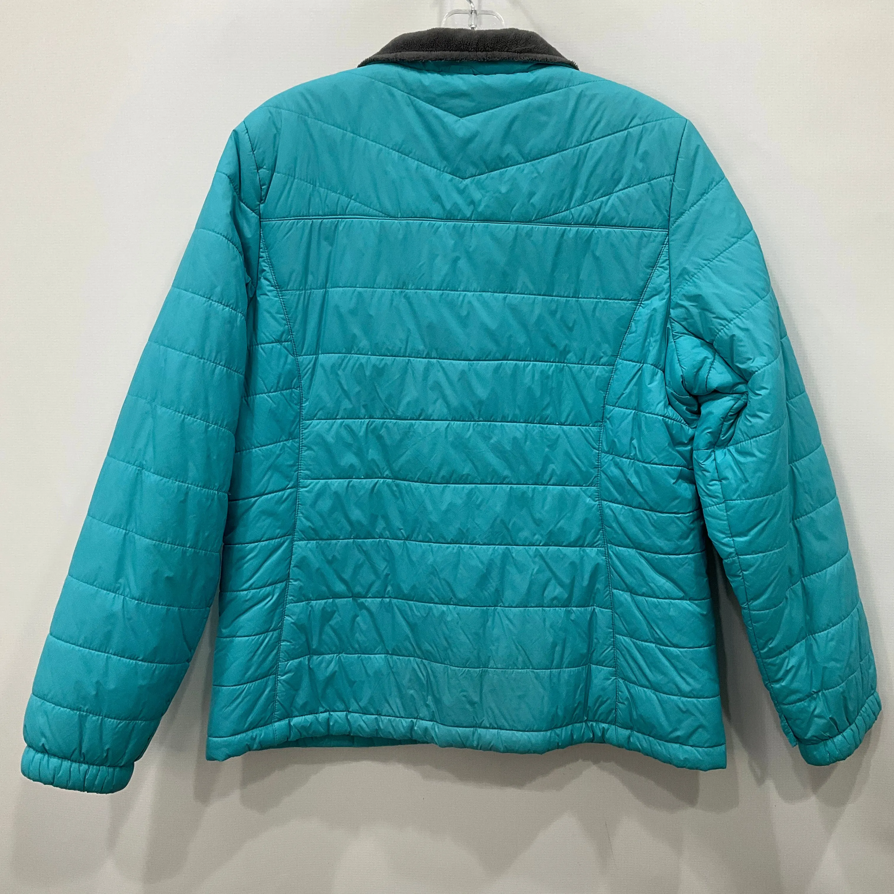 Coat Puffer & Quilted In Blue, Size: M