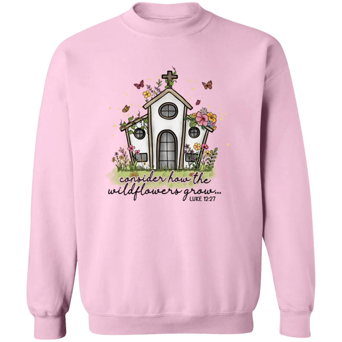 Consider how... Crewneck Pullover Sweatshirt