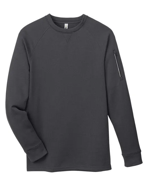 Core365 Unisex Fusion ChromaSoft Fleece Crew Pullover