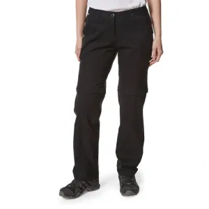 Craghoppers Women's Kiwi Pro Convertible Trousers - Black