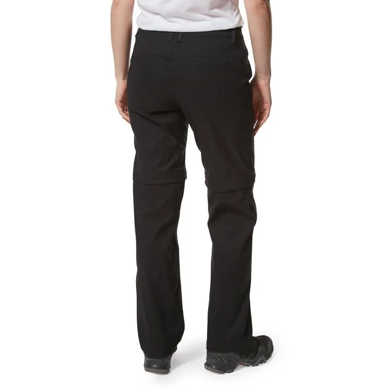 Craghoppers Women's Kiwi Pro Convertible Trousers - Black