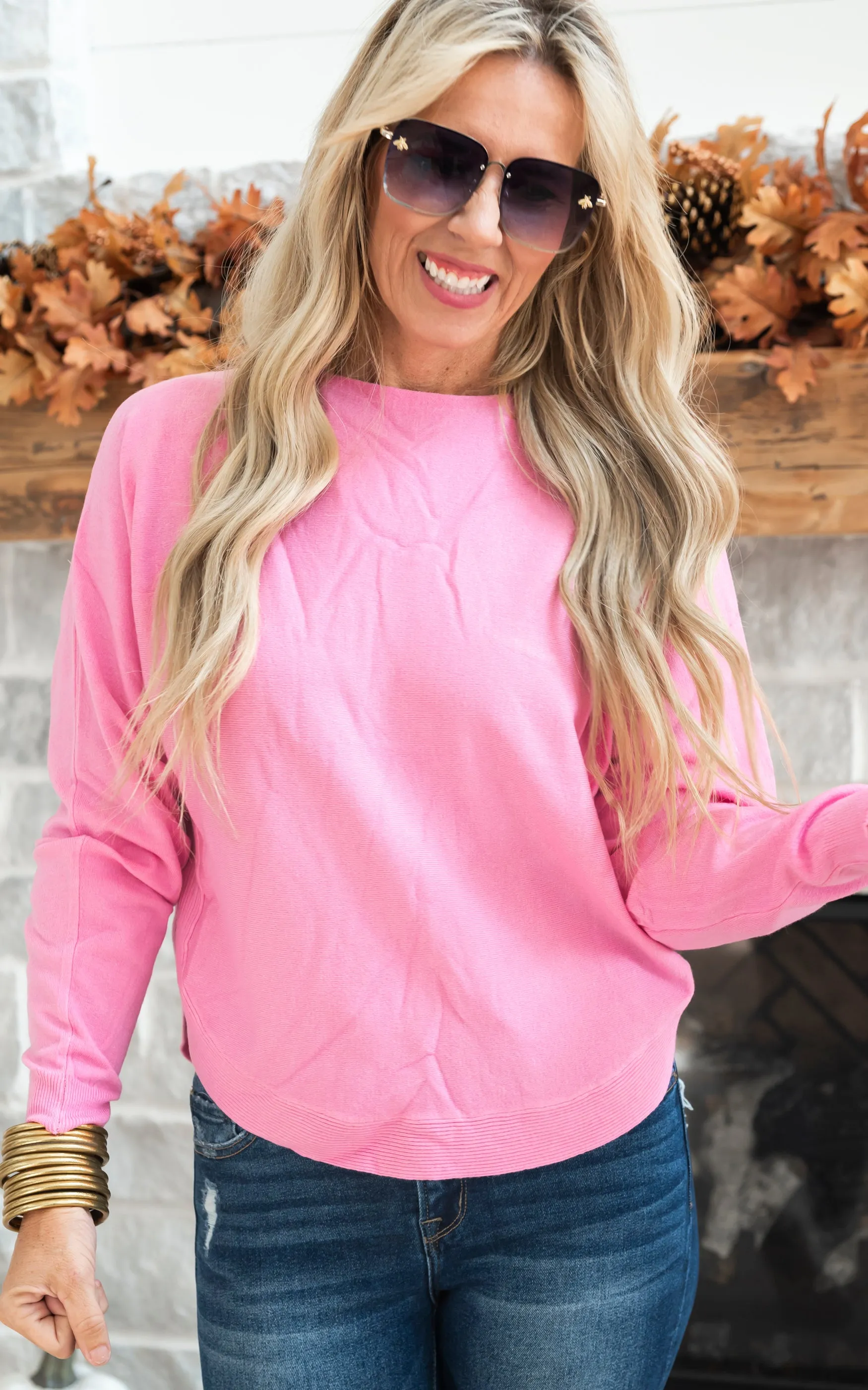 Crop It Like It's Fall Sweater - Final Sale