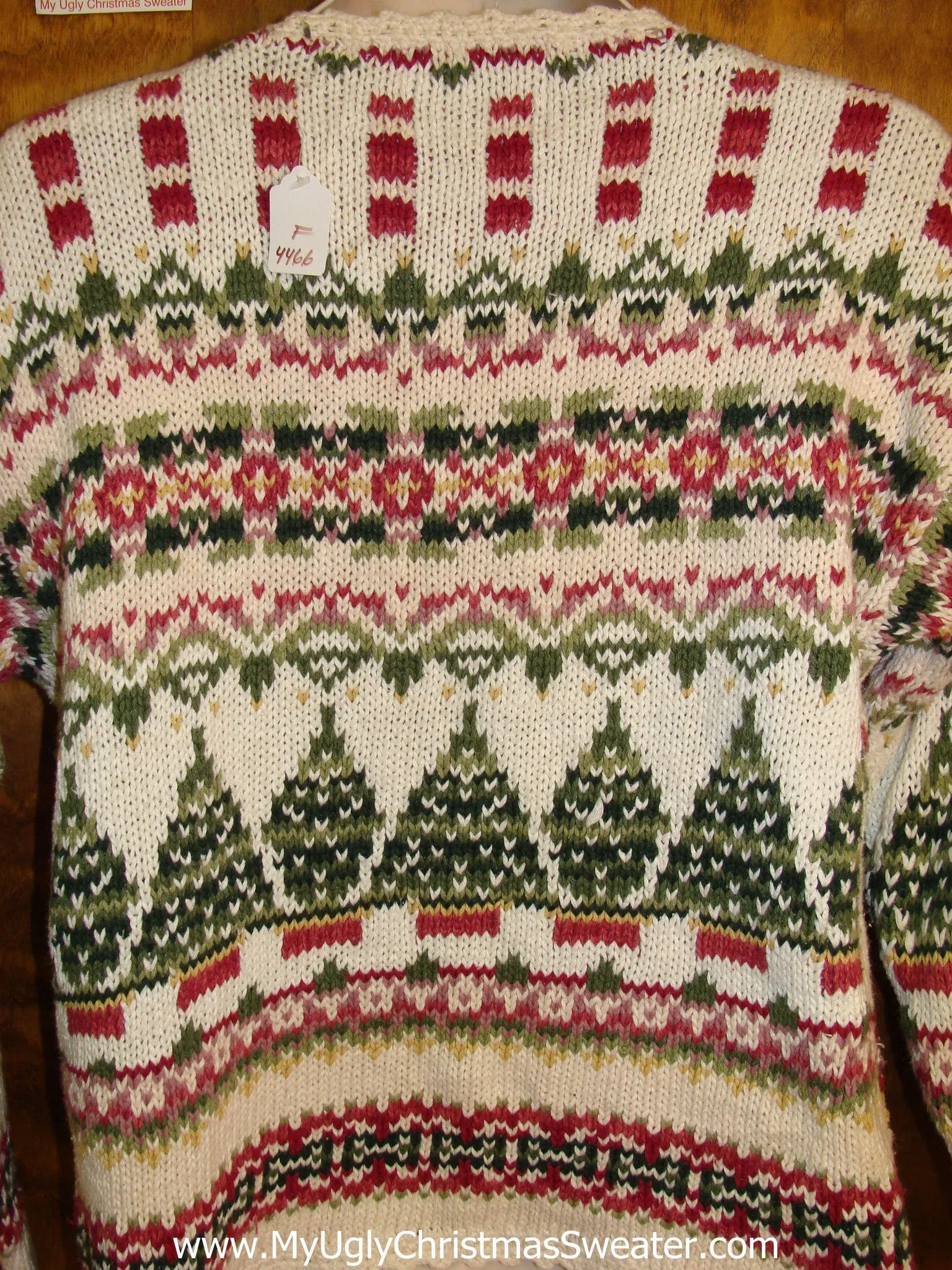 Cute 80s 2sided Horrible Xmas Sweater