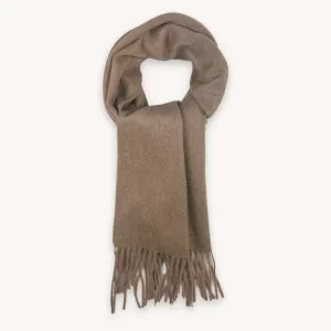 Dark Beige Cashmere Scarf