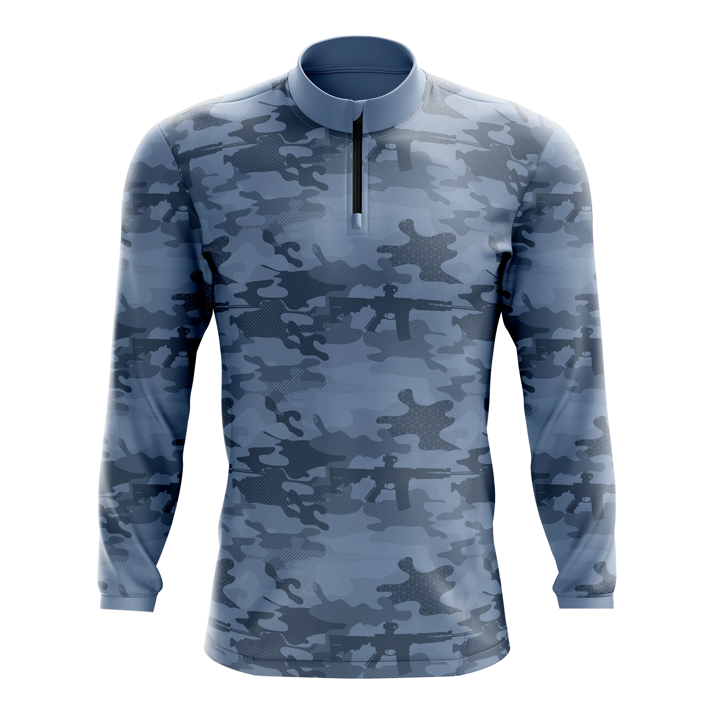 Dusk Camo Men's Quarter Zip Pullover