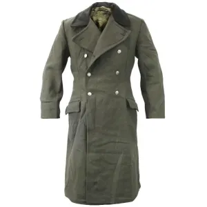 East German Grey Wool Overcoat