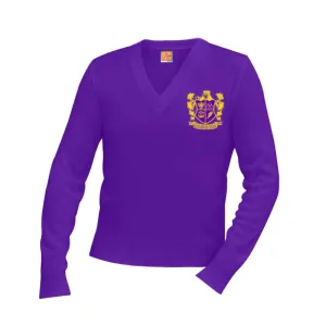 Edna Karr V-Neck Pullover Sweater