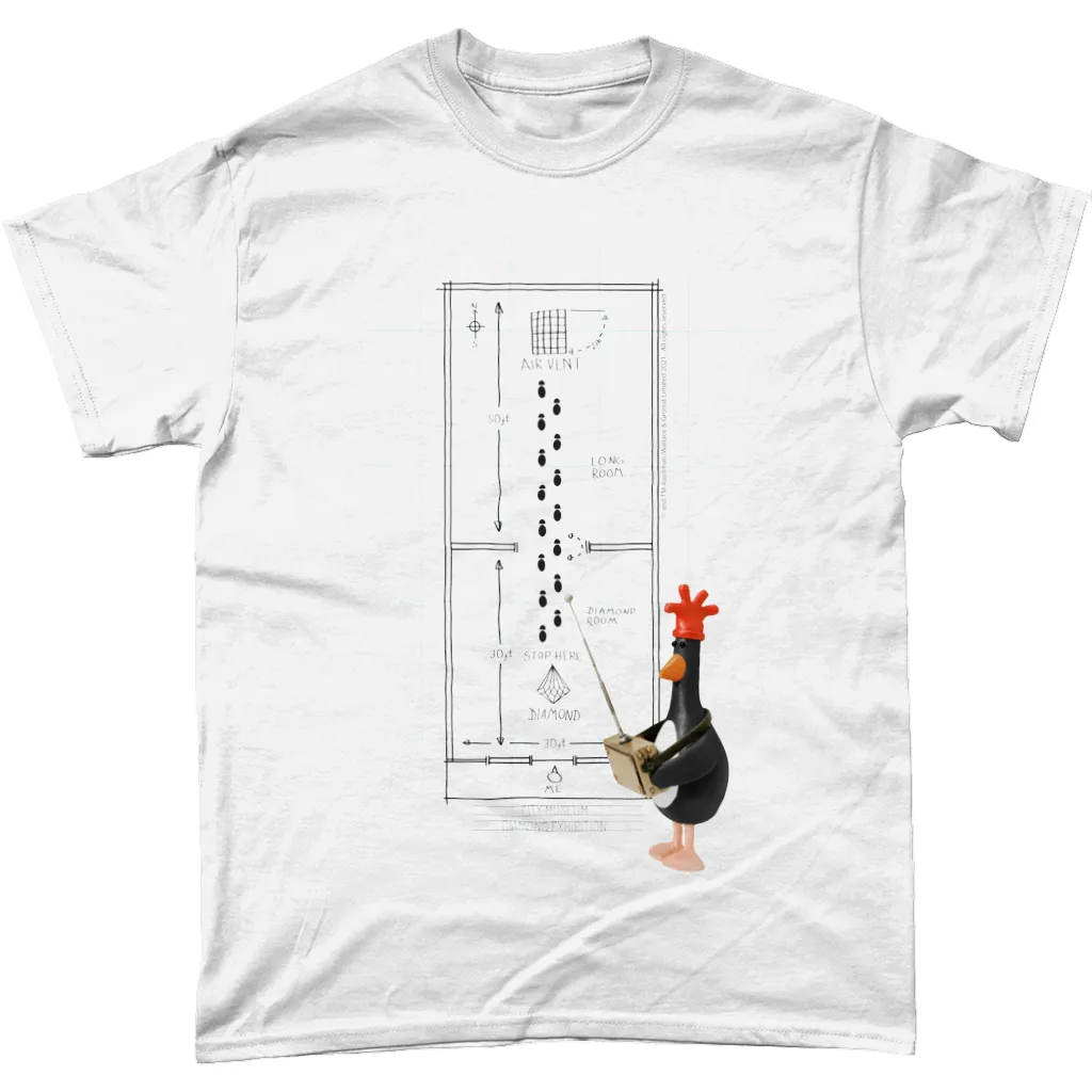 Feathers McGraw Diamond Heist T-shirt