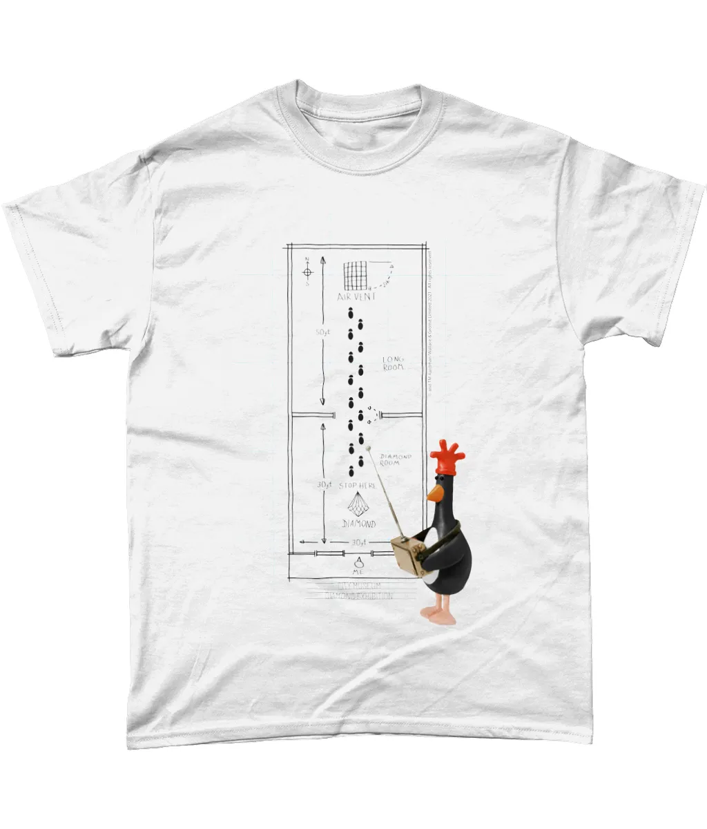 Feathers McGraw Diamond Heist T-shirt