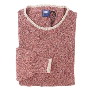 Fedeli Mélange Cotton-Linen Sweater