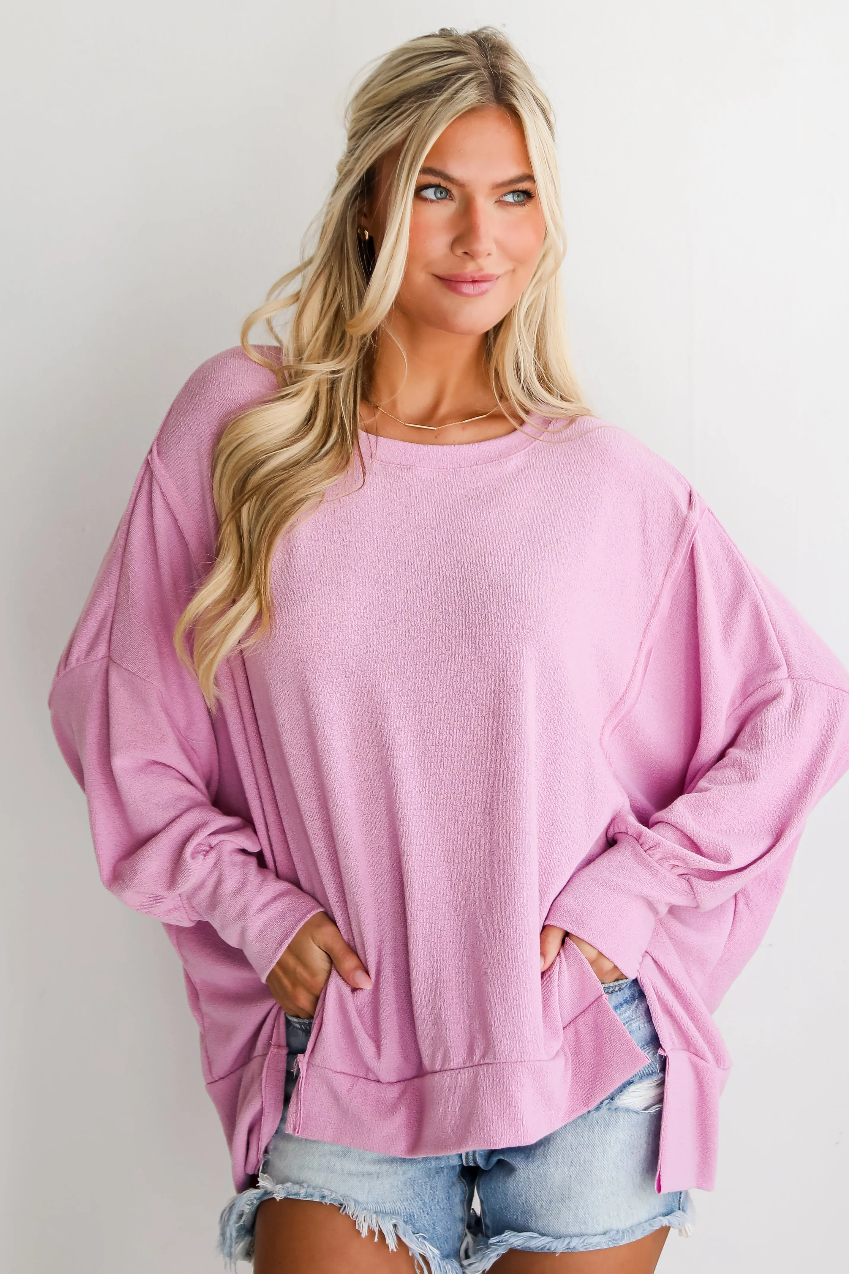 FINAL SALE - Zoey Oversized Pullover