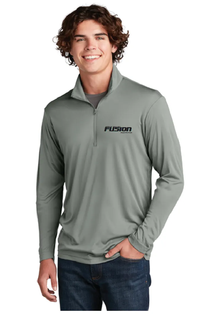 Fusion Fastpitch - Sport-Tek® PosiCharge® Competitor™ 1/4-Zip Pullover - EMBROIDERY