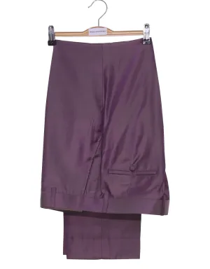 Grape and Yellow Two Tone Trouser