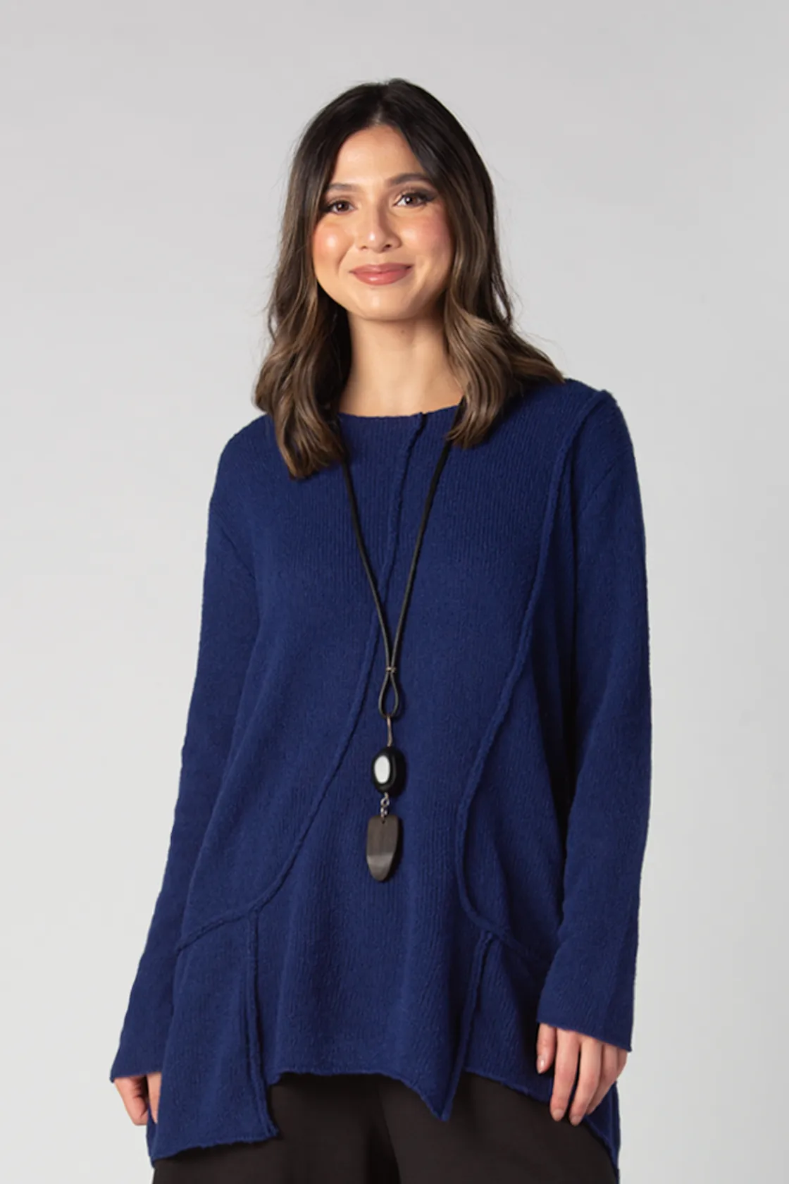 GRIZAS Clara Sweater in Cobalt