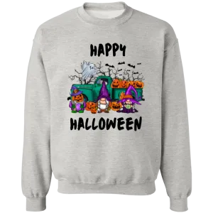 Happy Halloween Ladies Crewneck Pullover Sweatshirt