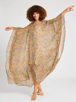 Jones Caftan in Paisley Shimmer