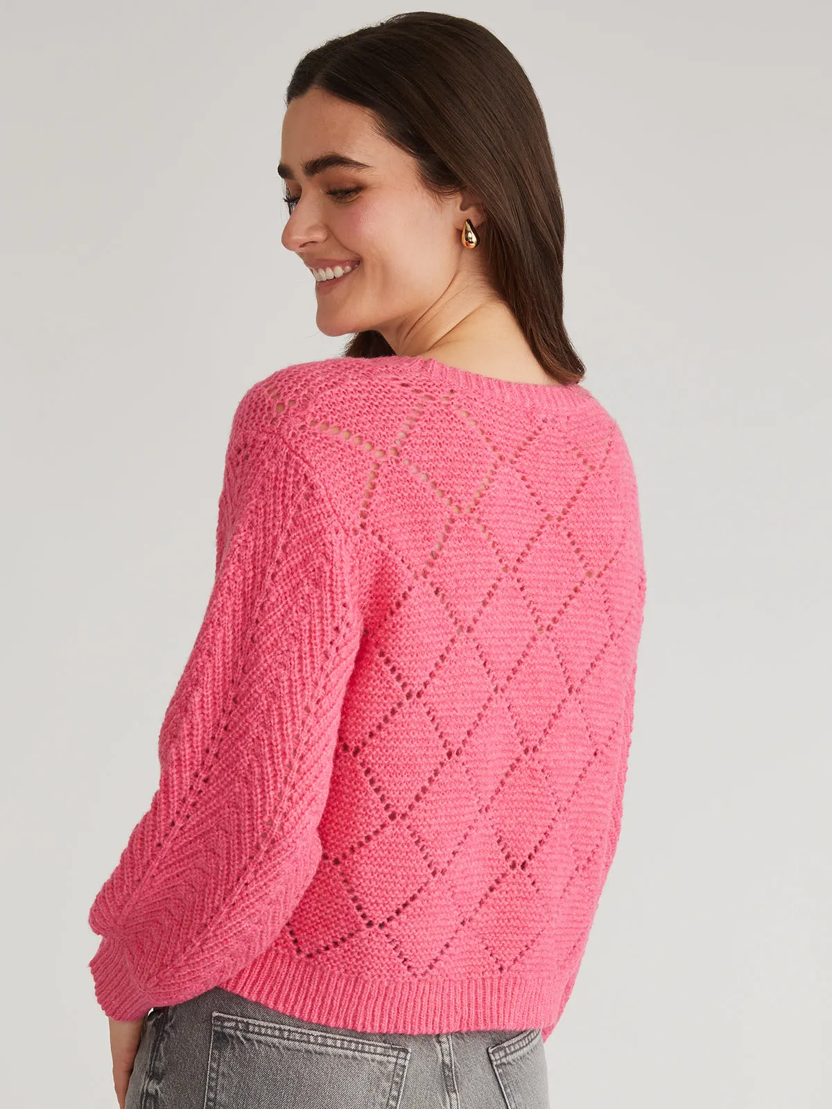 Kelsey: Pointelle Pullover