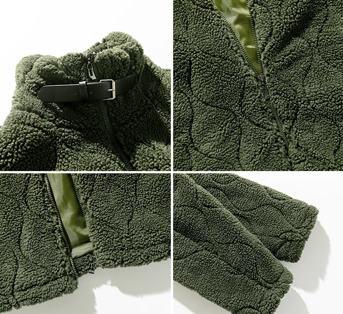 [Korean Style] Bayal Crafted Buckle Collar Jackets