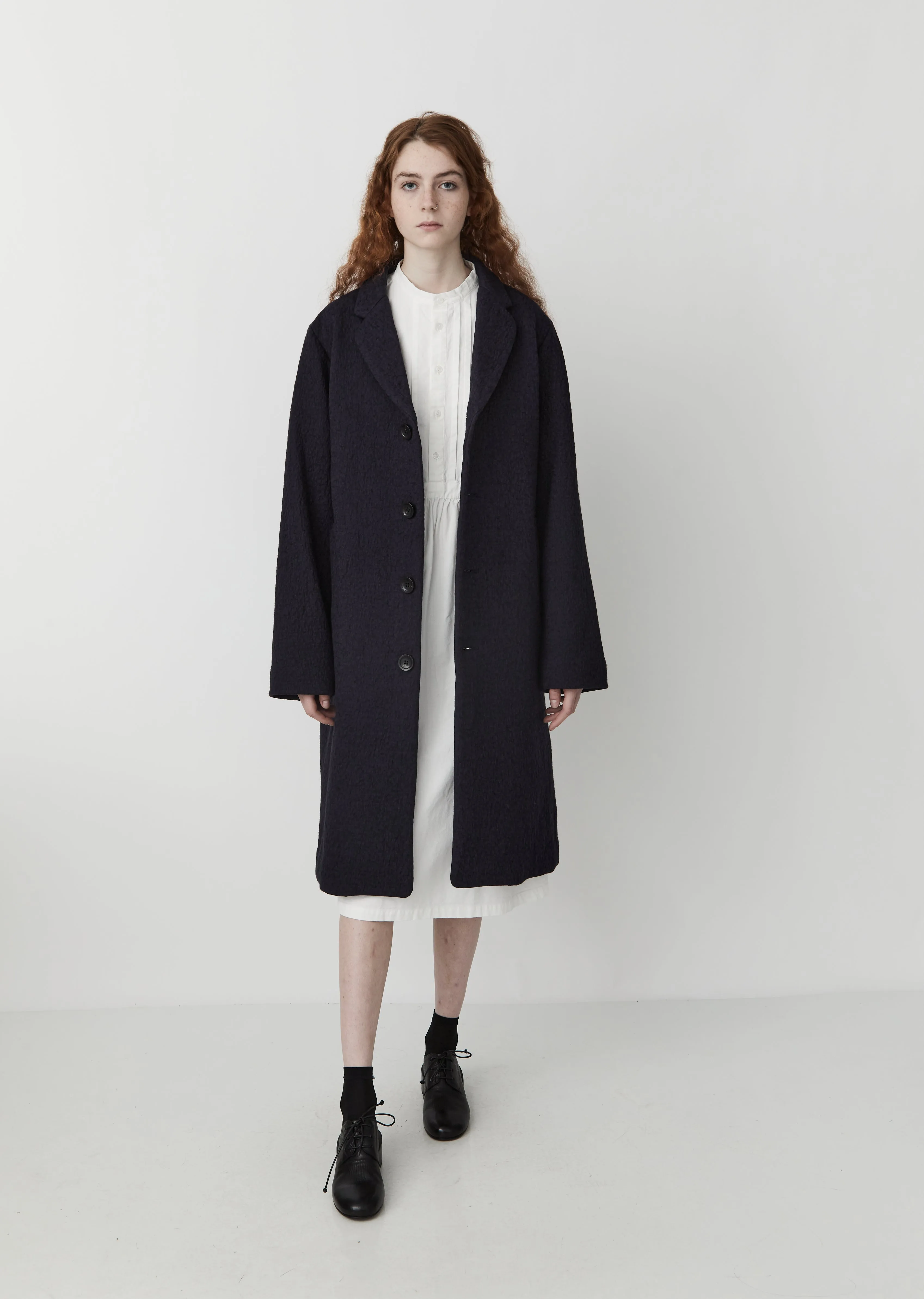 Kumo Gakaru Wool Coat