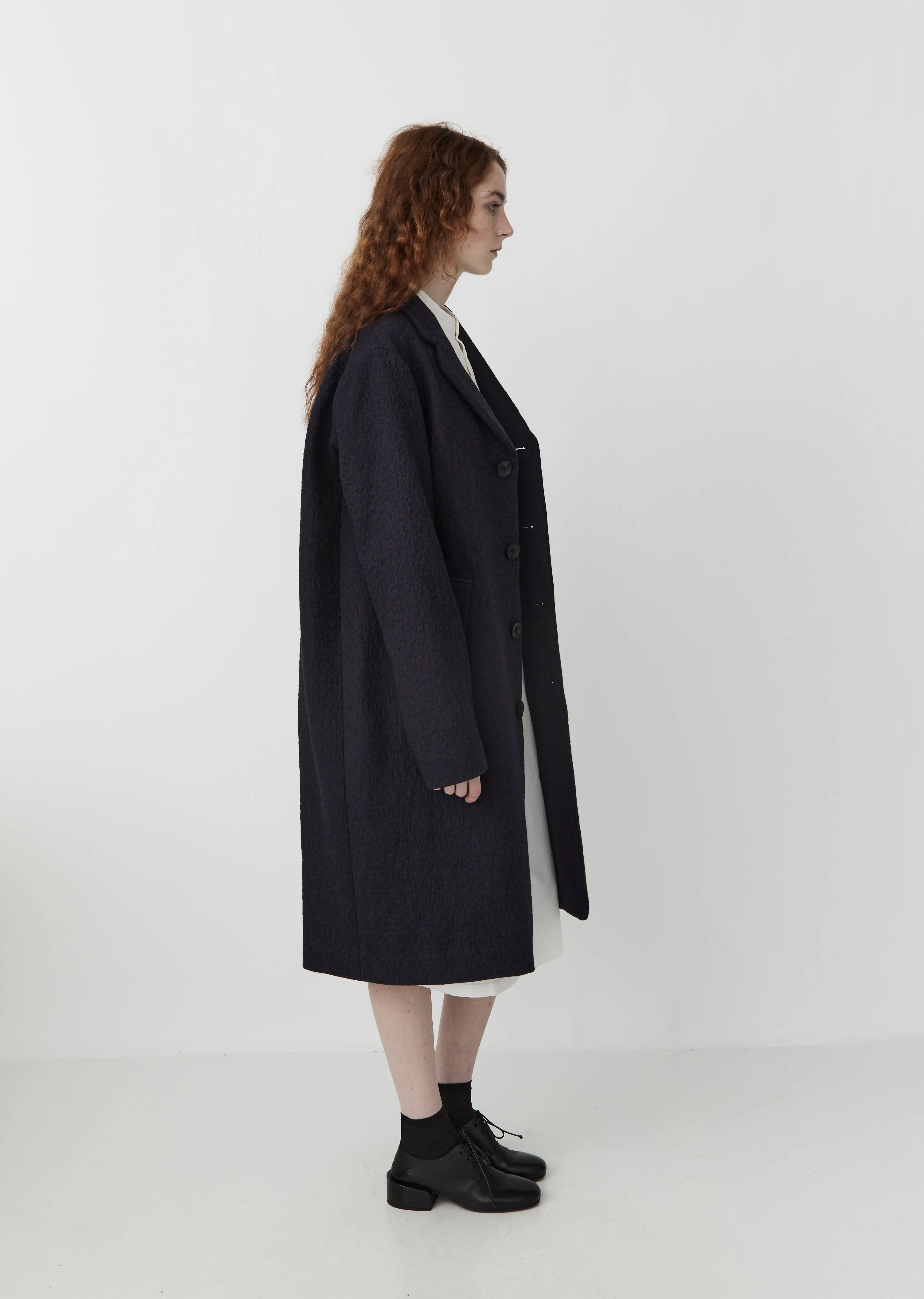 Kumo Gakaru Wool Coat