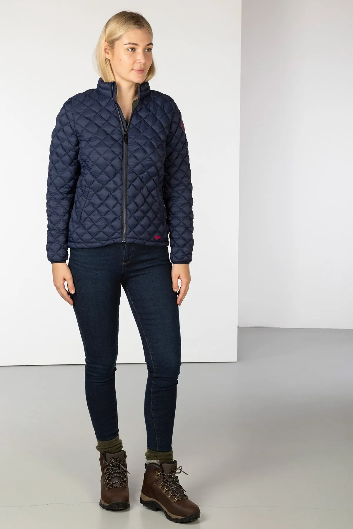 Ladies Diamond Quilt Padded Jacket - Runswick