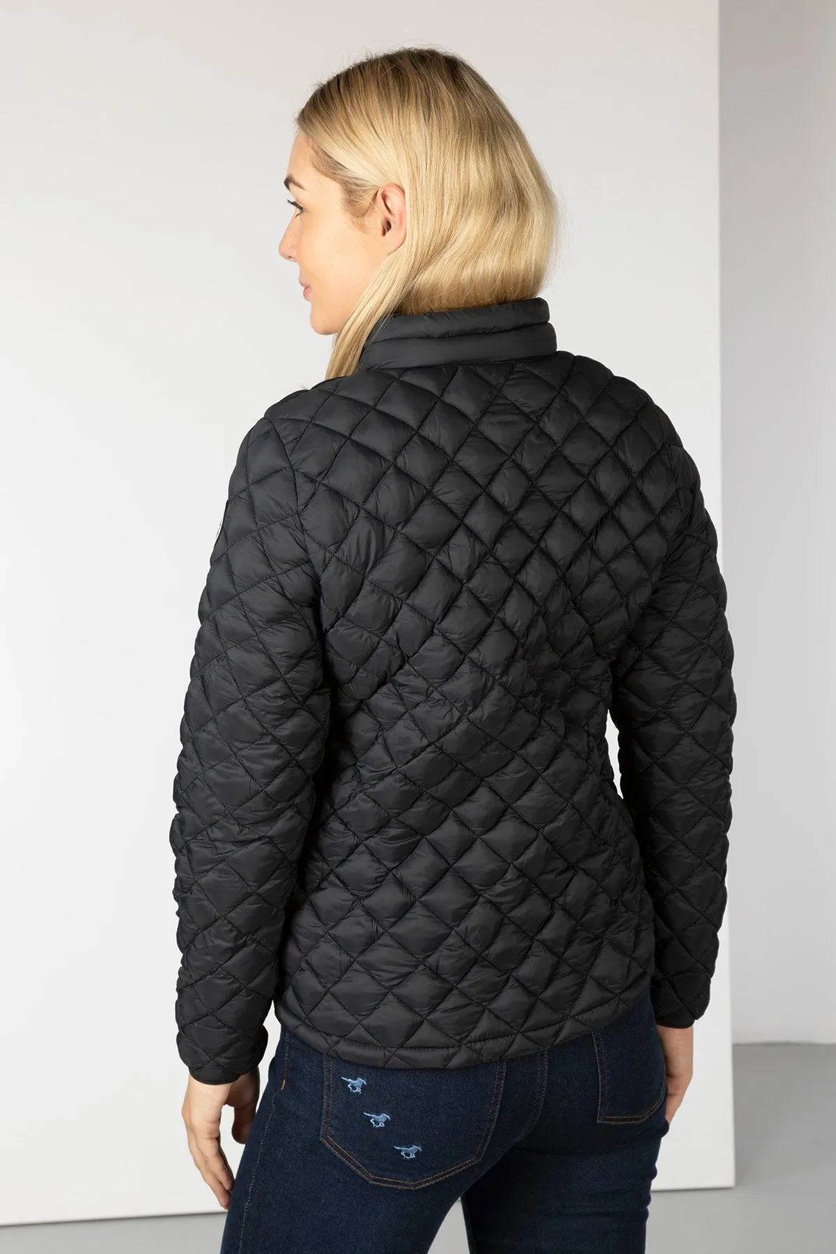 Ladies Diamond Quilt Padded Jacket - Runswick