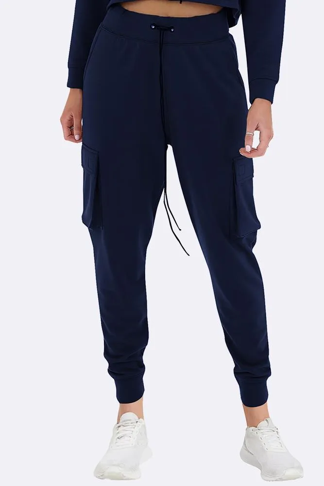 Ladies Fleece Cargo Style Trouser