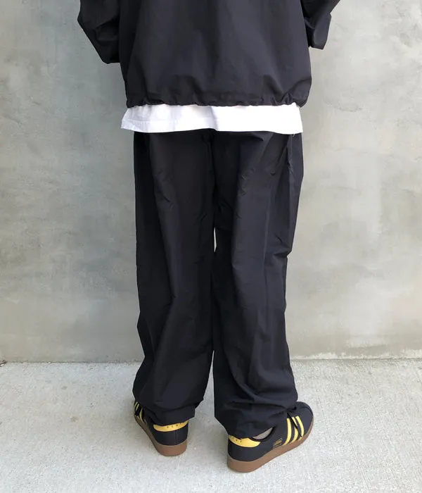 LQQK Studio/NYLON TRACK PANTS (BLACK)