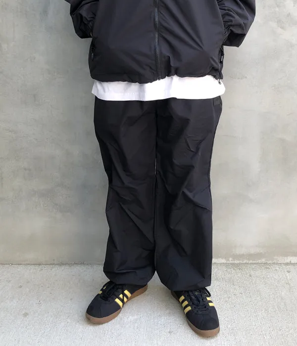 LQQK Studio/NYLON TRACK PANTS (BLACK)