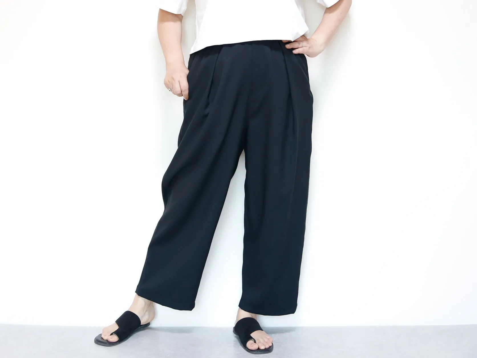 <P21NR>   RELAX BALLOON Pants