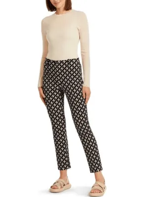 Marc Cain Collections Geometric Printed Trousers UC 81.11 J11 COL 900