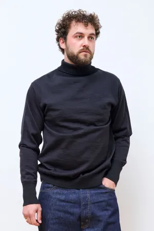 Marine Turtleneck Black